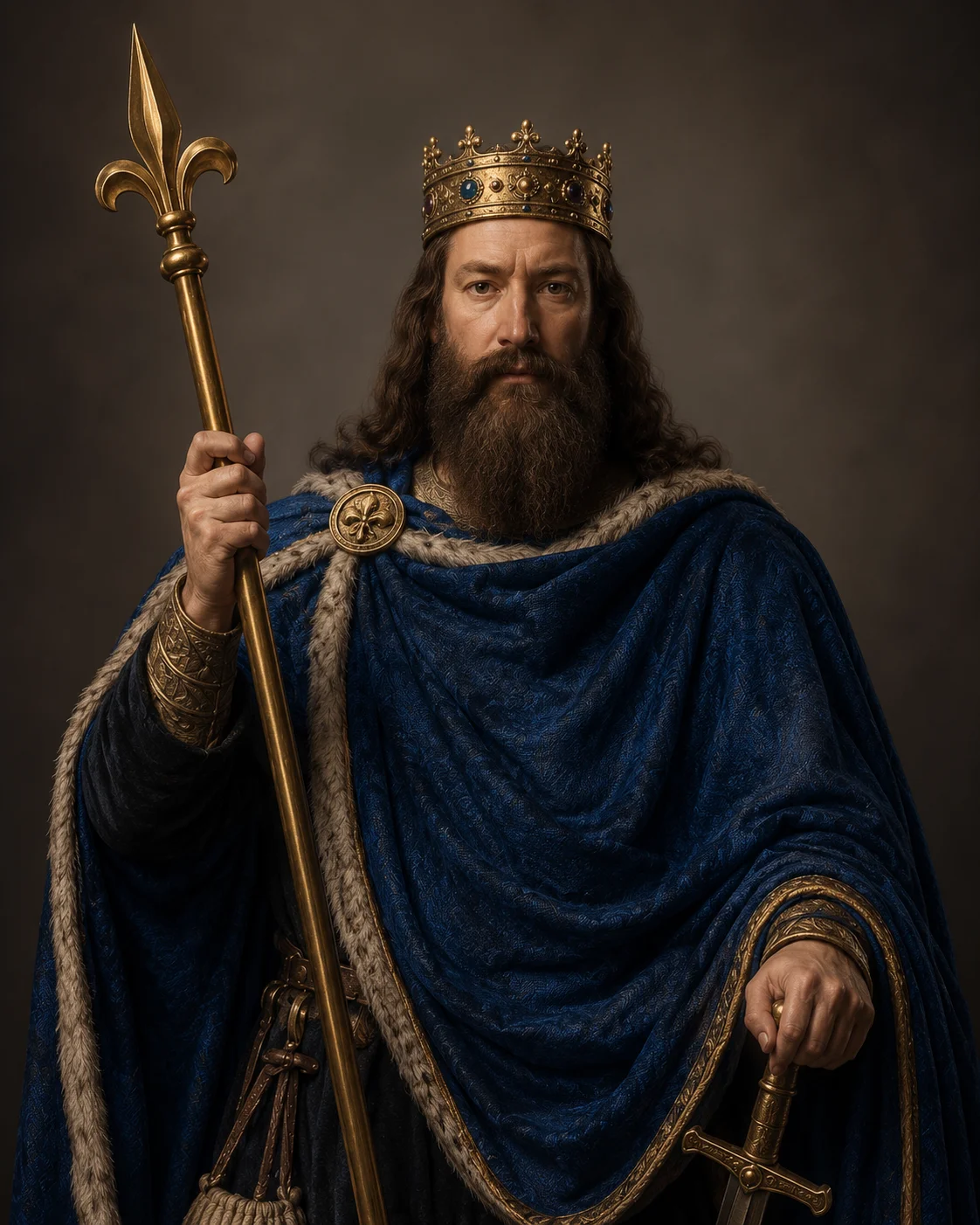Reconstitution photographique de Clovis