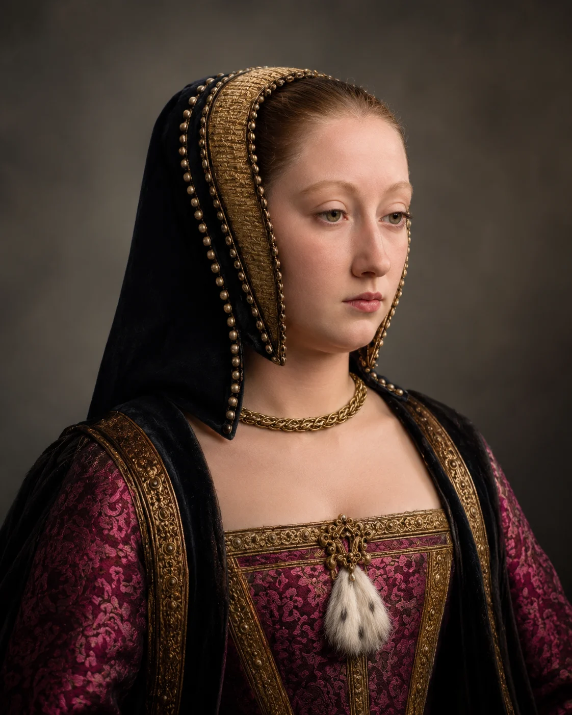 Reconstitution photographique de Anne de Bretagne