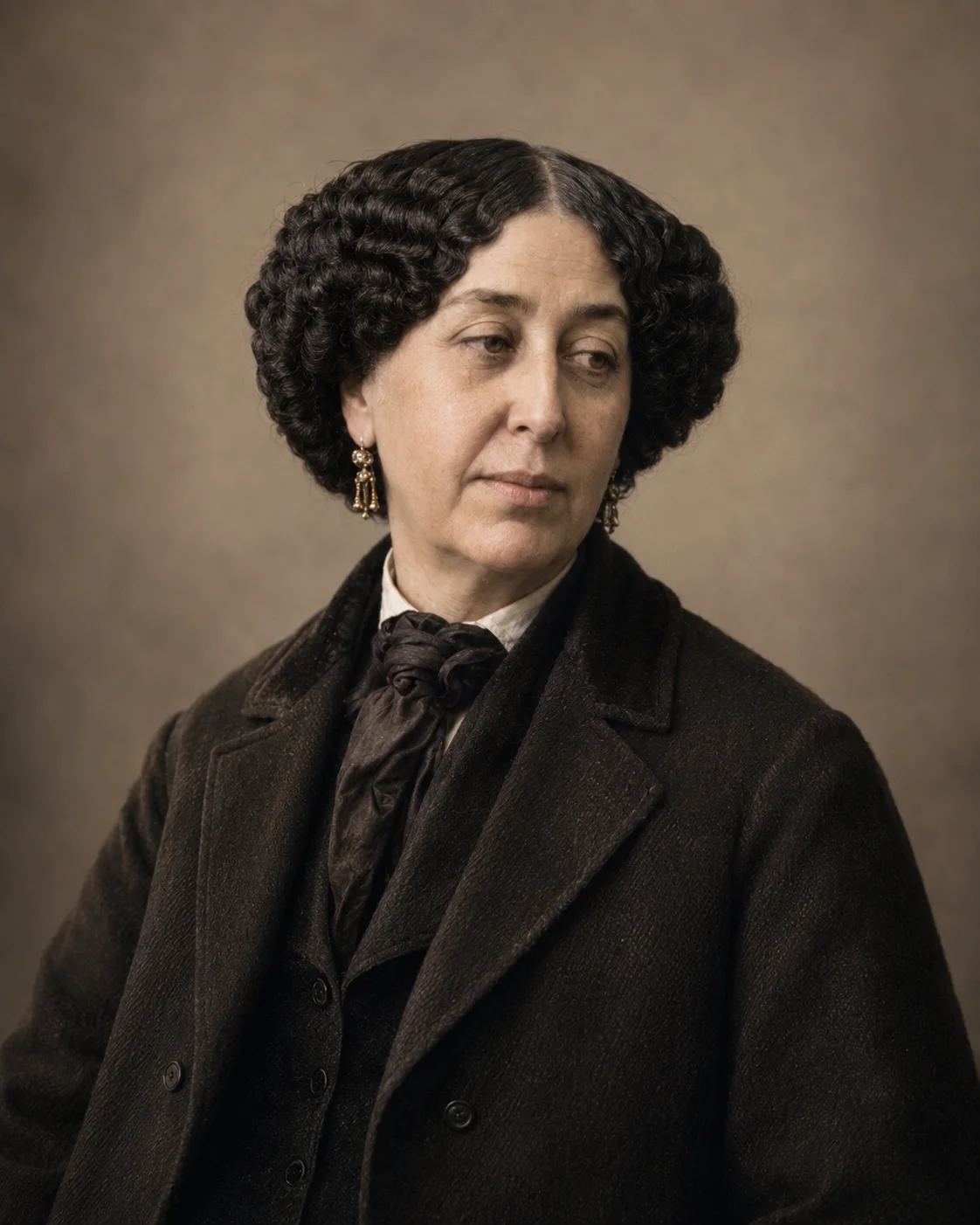Reconstitution photographique de George Sand