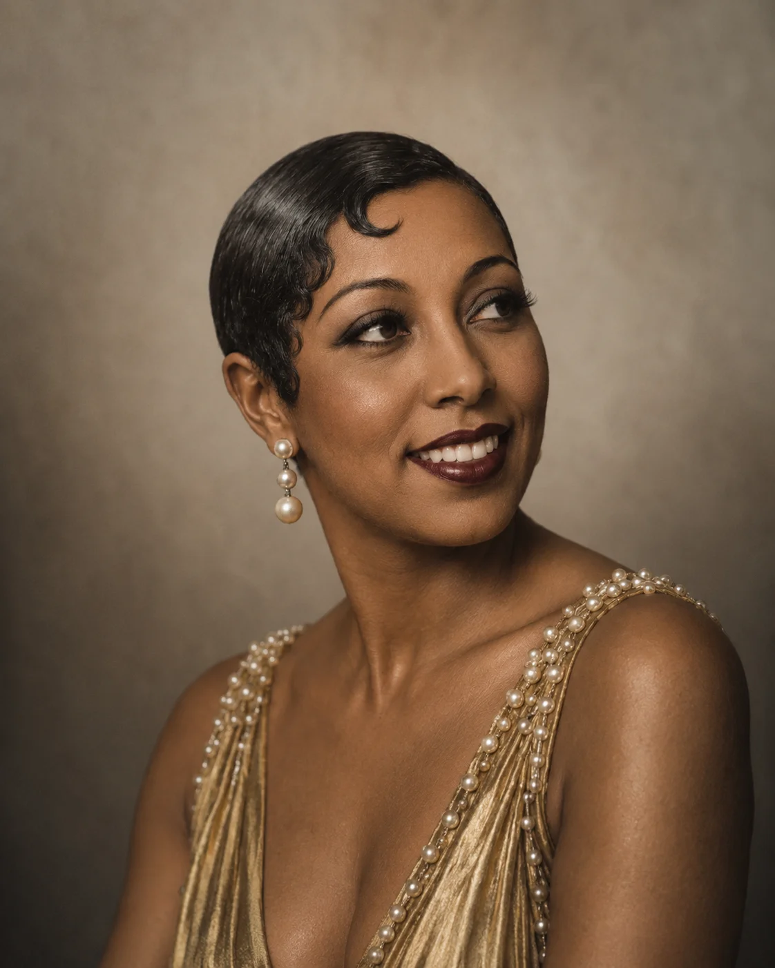 Reconstitution photographique de Joséphine Baker