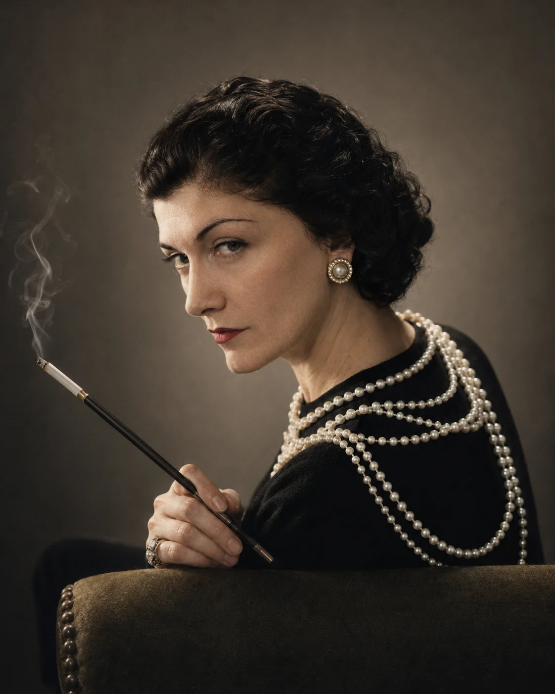 Reconstitution photographique de Coco Chanel