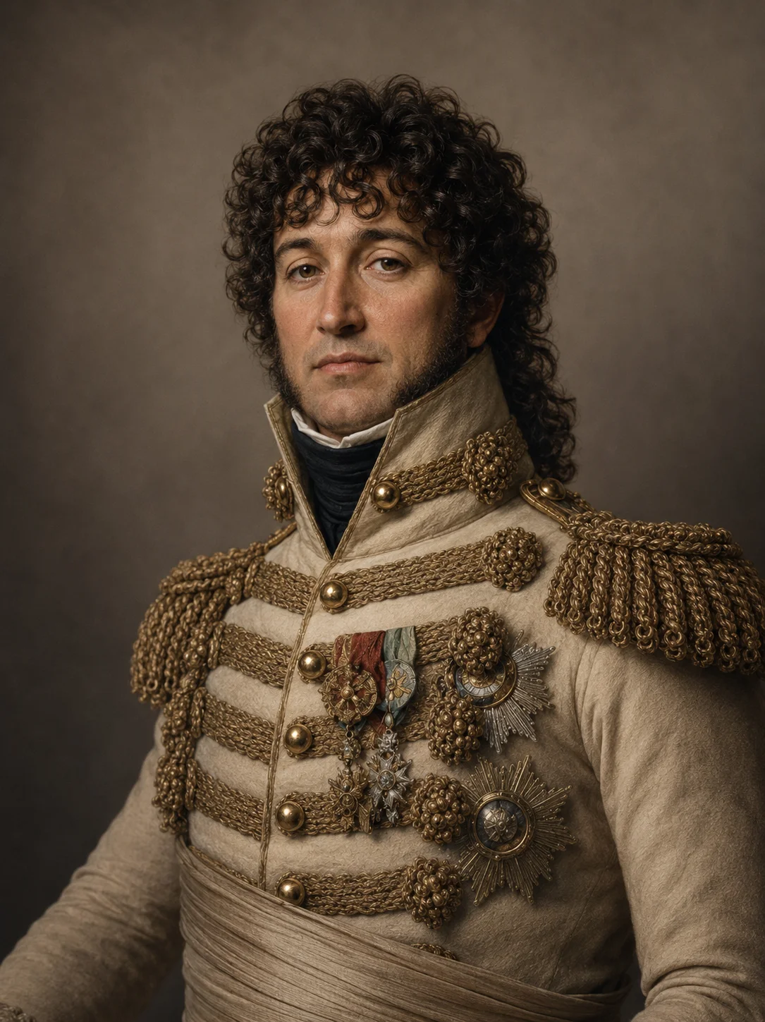 Reconstitution photographique de Joachim Murat