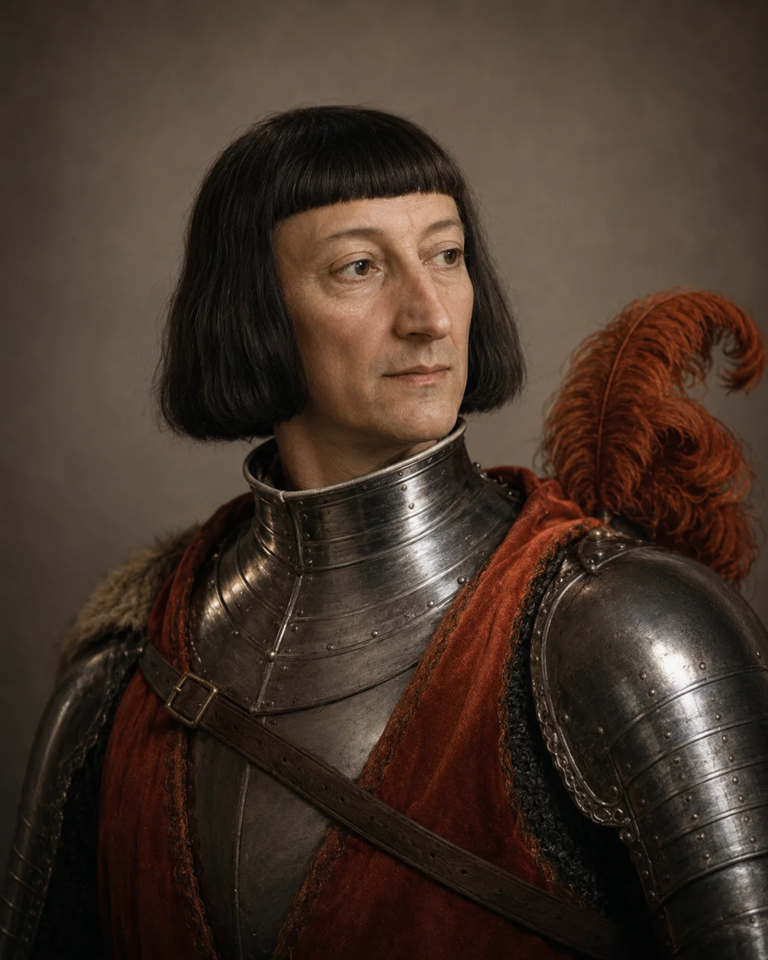 Reconstitution photographique de Chevalier Bayard